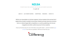 Desktop Screenshot of nzlsa.co.nz